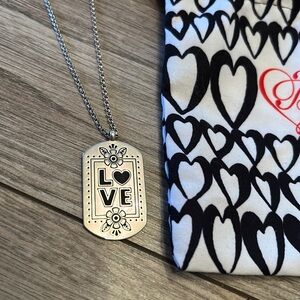 Like new - Brighton “love” necklace